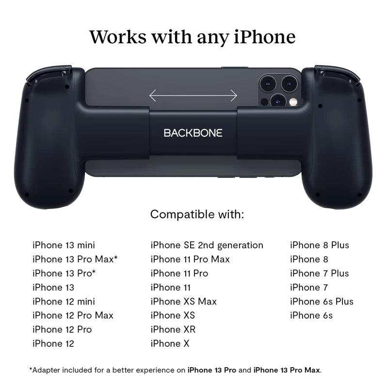 Backbone One iPhone15/ps5/x box/pc Streaming MFI app le Android Mobile Gamepad controller joysticks