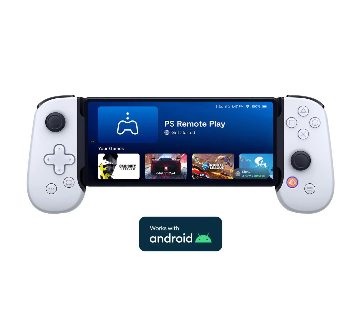 Backbone One iPhone15/ps5/x box/pc Streaming MFI app le Android Mobile Gamepad controller joysticks